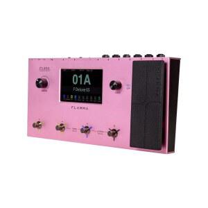 5인치 LCD 터치스크린 프로그래머블 미디 포트를 갖춘 FLAMMA FX200 멀티 이펙트 기타 프로세서 주문 변경 USB 오디오 레코딩 58 프리앰프 모델 30 캐비닛 시뮬레이션