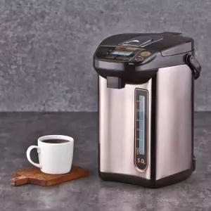 키친플라워 스마트 대용량 스텐 전기 보온포트 5L