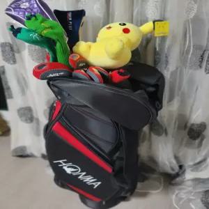 중고 여성 골프채풀세트 여성 골프채 캐디백 혼마 여성  혼마 조합형 골프