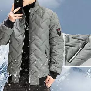 [셀러에이드]초경량 겨울 심플 남자 숏패딩 짧은 패딩 점퍼 데일리