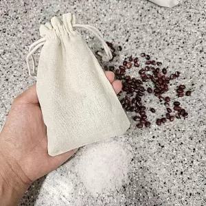 [셀러에이드]소금 주머니 금전운 액막이 팥주머니 파우치 공양미 기도 소원