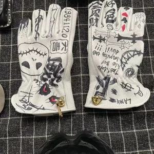 라이더 장갑 오토바이 바이크장갑 클래식 바이크 여름 가죽