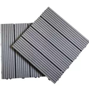 그레이 벽바닥 조립형 나무 현관 데크 발코니우드ST X 올댓팩토리 타일 베란다식 조립식 식타일 식데크 다