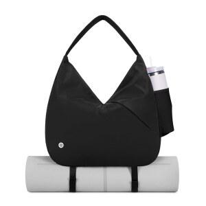 요가 매트 홀더 및 신발 수납 공간과 젖은 포켓이 있는 여성용 세네다 대형 짐 가방 여행용 스포츠 더플백