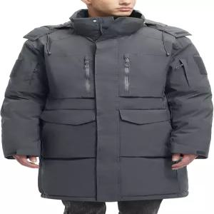 남성용 자웨루 겨울 코트 방수 따뜻한 두꺼운 파카 패딩 롱 다운 재킷