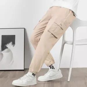 [셀러에이드]남자 카고 조거 팬츠 편한 작업복 고무줄 조커 바지