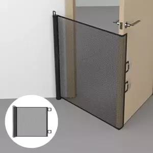 [셀러에이드]반려동물 안전망 무타공 슬라이딩 메쉬 펫가드 차단망