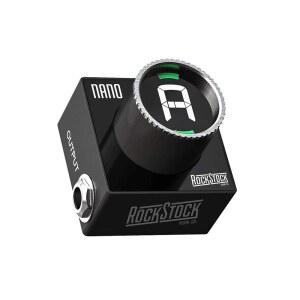 록 스톡 나노 일렉트릭 기타 튜너 페달 - 모든 페달보드에 적합한 컴팩트 크로매틱 풋 어쿠스틱, 일렉트릭, 베이스 기타, 만돌린 및 악기용