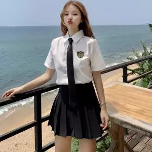 여자 플리츠 코스프레 교복 교복스타일