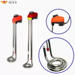 전기 온수 히터 봉형 돼지꼬리 물히터 3KW 5KW 수중 가열기 침수히터