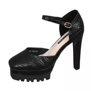 가보시구두 키높이 펌프스힐 무대 스트랩 공연 캐주얼 여자 여성 메리제인 통굽 힐 웨딩