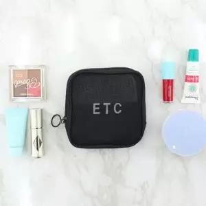 [셀러에이드]미니 메쉬 파우치 화장품 이너백 립스틱 틴트 립밤