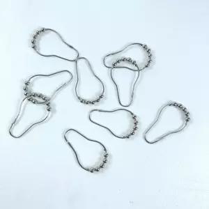 욕실 샤워 구슬 커튼 고리