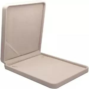 준닝고르 주얼리 세트 벨벳 박스 목걸이 귀걸이 반지 팔찌 선물 진열 케이스 웨딩 보관함 (청키 칼라