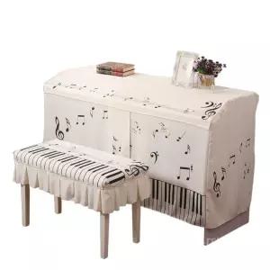 전자피아노덮개 전자 북유럽풍 커버 건반 디지털 먼지방지 의자 보호 홈데코 세트