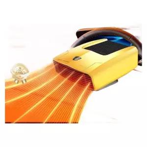 차량12v온풍기 난방 캠핑 주차 차량용 차박 12V 옐로우 난방기 소형 화물차 트럭