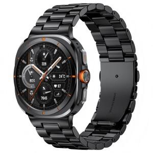 갤럭시 워치 8/8 클래식용 메탈 시계줄, 7 울트라용 교체 스트랩, 스테인리스 스틸 밴드