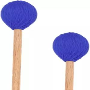 마림바 망치 블루 미디엄 하드 메이플 손잡이가 달린 헤드 키보드 2팩