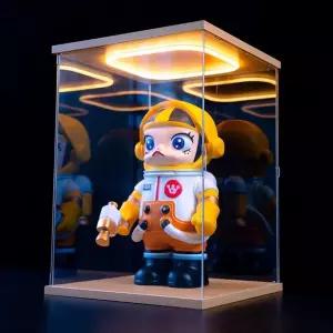 led 피규어 박스 케이스 진열장 장식품 투명 대형 조명 전시 인형 장식장