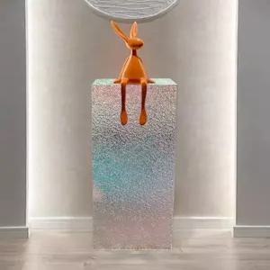 전시 스툴 디스플레이 박스 철제 매장용 진열대 매장