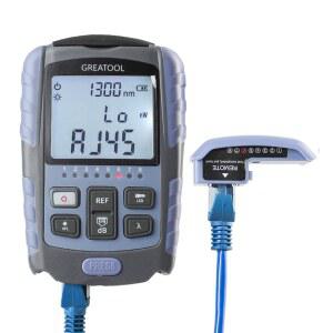 멀티 광파워미터 소형 배터리형 네트워크 측정기 충전 건전지 유선 멀티메타 메타