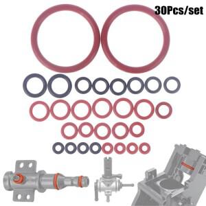 30개 O-링 씰 키트 실리콘 가스켓 사에코 커피 머신 브루잉 그룹 스파우트 커넥터 씰링 링 액세서리