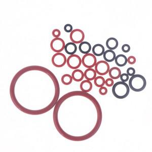 30Pcs O-링 씰 키트 Saeco 커피 머신 용 실리콘 가스켓 양조 그룹 스파우트 커넥터 씰링 링 액세서리