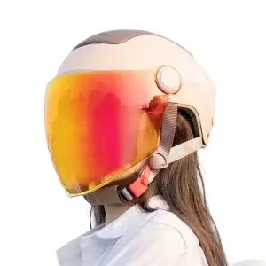 오토바이 헬멧 여름 반모 썬바이저 가벼운 경량 시원한