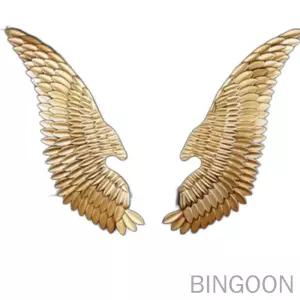빈군 천사날개 3D 벽장식 골드 카페벽장식품 럭셔리벽장식
