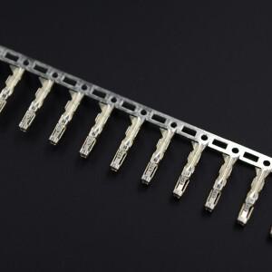 100PCS  커넥터 2.54mm 점퍼 와이어 케이블 핀 하우징 용 터미널 암