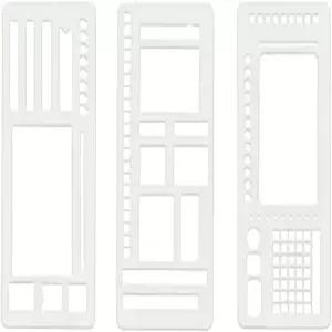 수제 유연한 기록 템플릿 일기 작성용 재사용 가능한 플래너 스텐실 캘린더 체크리스트 스크랩북 및 DIY