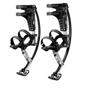 점프버드 점프 스틸츠 포고 88-132파운드 / 40-60kg 블랙