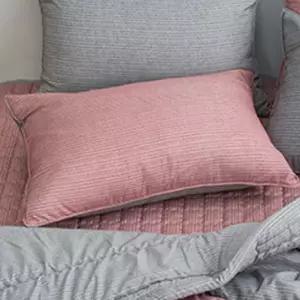 해피니 솔트 소프트마이크로 간절기 베개커버 50x70cm (레드) (베개솜 별매)