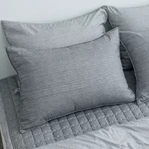 해피니 솔트 소프트마이크로 간절기 베개커버 50x70cm (그레이) (베개솜 별매)