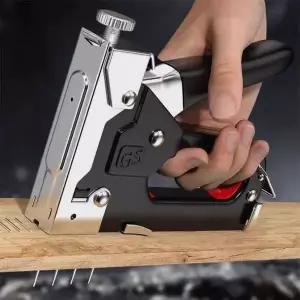 작업수동타카 다기능 핸드타카 합판 고정 타카총 스테이플러