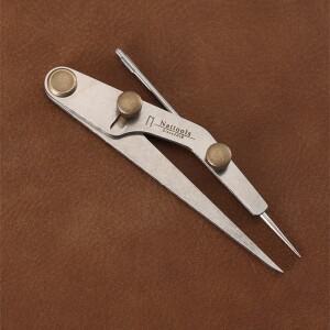 조정 가능 간격 마킹 게이지 클립 수은 스트로크 라인 도구 DIY 가죽 드로잉