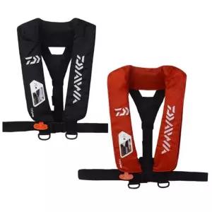 다이와 초경량 자동팽창식 구명조끼 성인 바다 선상 낚시용 구명복 DF-9103