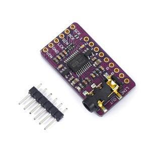인터페이스 I2S PCM5102A DAC 디코더 라스베리 파이용 플레이어 모듈 pHAT 형식 보드 디지털 오디오