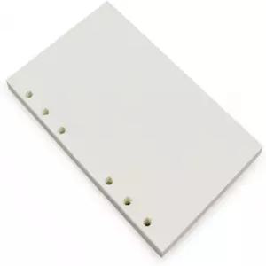 6링 A6 바인더/플래너 리필 용지 6홀 6 3/4 x 4 1/8 가능한 백서 루즈 바인더 노트북 다이어리 여행 일지