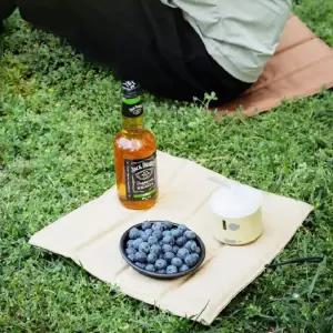 [큰손할인] 슬림접이식방석 방석 캠핑 낚시 등산 매트 돗자리 1인용 야외방석 휴대용 미니 초경량