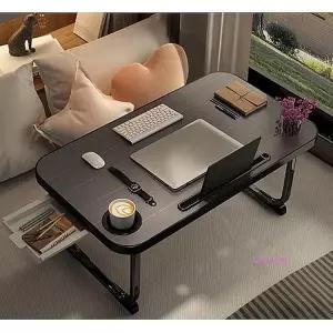 좌식책상 접이식 앉은 공부 뱅이 낮은 70x40cm 컴퓨터 코너 높은 노트북 높이 테이블 베드 라운드xyz000