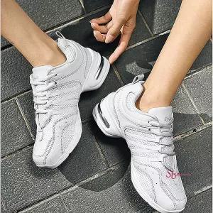 라인댄스화 슈즈 여성 스포츠화 운동화 재즈화 신발 검정 에어 논슬립 여자 흰색qrs481