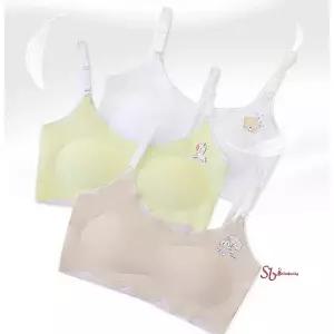 여아 주니어브라 청소년 클라우디브라 속옷 초등학생 심리스 스포츠 하이틴 탑 초등생 첫 키즈muf6