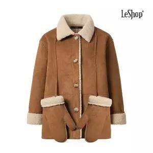 르샵 스웨이드 양털 무스탕 자켓 DO4JK007A 1219354