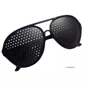 눈운동안경 관리 휴식 핀홀 안구 검정 기능성 보호 구멍뚫린opq390