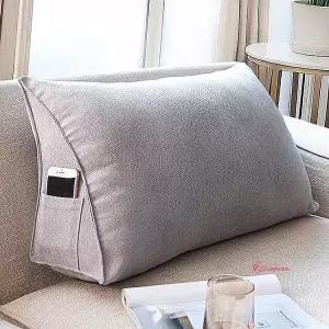 등받이쿠션 침대 삼각 등쿠션 받침대 의자 커버 허리 쇼파 소파 세모fgh008