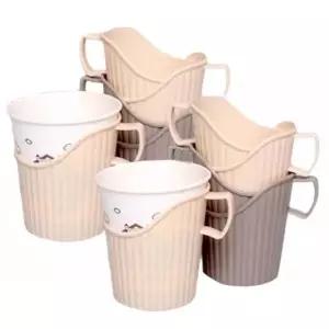 [셀러에이드]뜨거운 종이컵홀더 12개 종이컵받침대 종이컵거치대