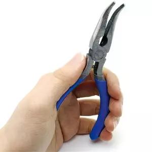 [셀러에이드]공작용 곡마루 롱노즈 니퍼 펜치 4종 가정용 미니 공구 니빠 목공