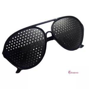 눈운동안경 관리 보호 기능성 핀홀 휴식 안구 검정 구멍뚫린wxy075