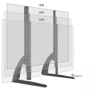 TV스탠드 lg 거치대 이동식 32인치 티비 32-60형 55인치fgh363